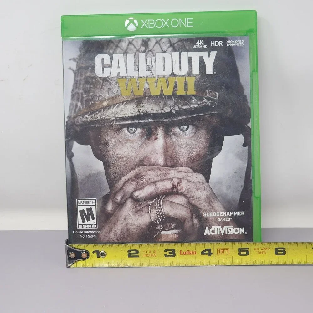 Call Of‎ Duty WWII Xbox One Game 4K Ultra HD HDR Sledgehammer Games Activision